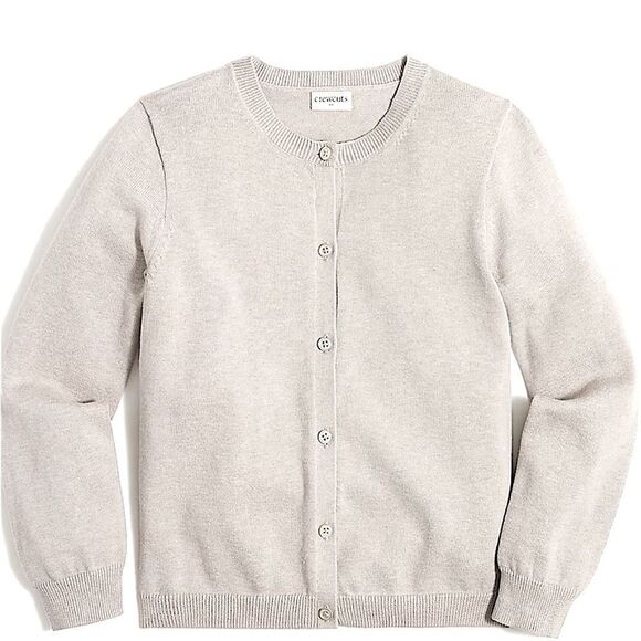 Crewcuts Casey Cardigan Grey Size 12 Girl - Picture 2 of 12